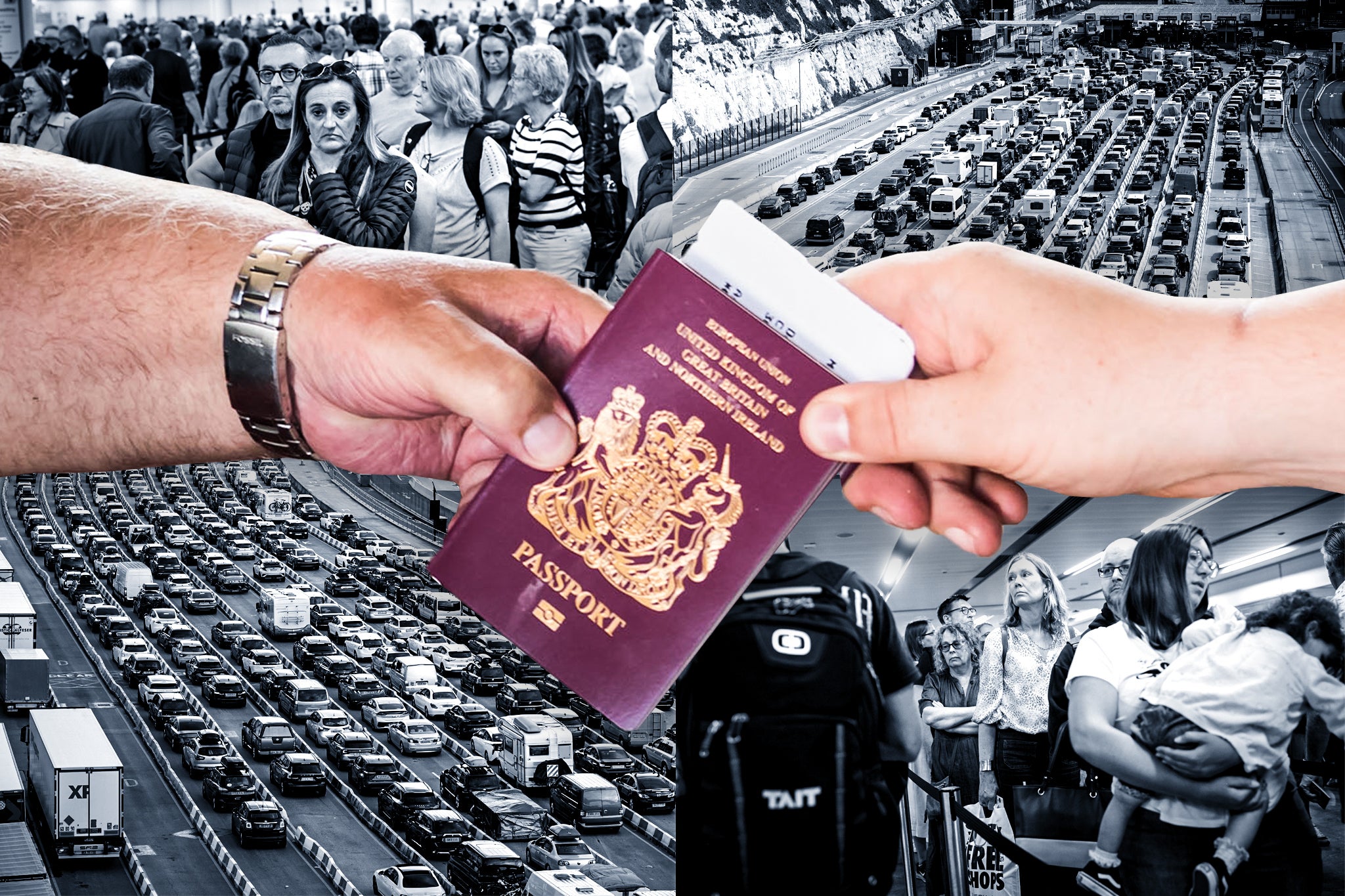 brexit, european union, passport, easter, europe, barred from europe: 2.4m brits caught in post-brexit passport chaos